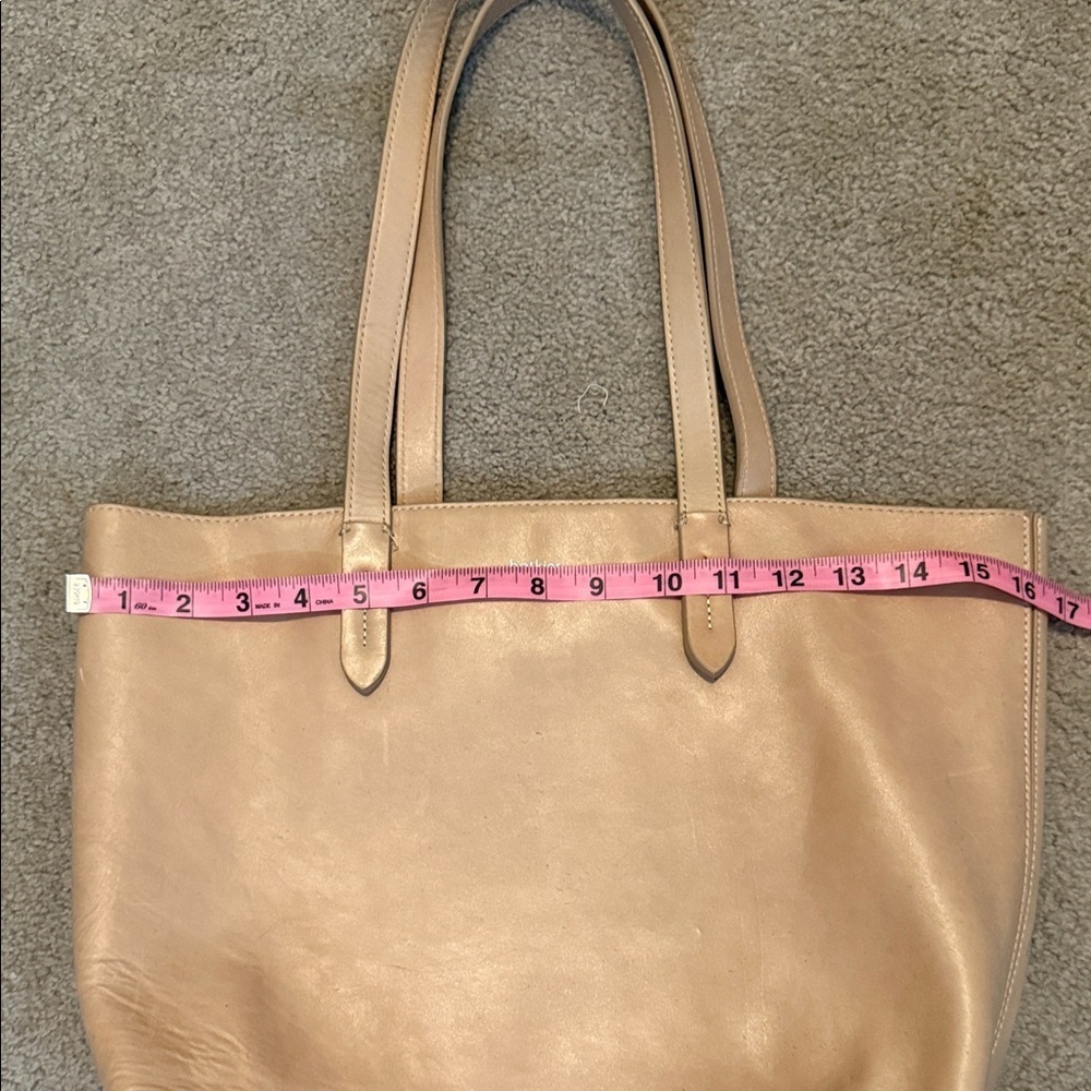 Botkier Tan Leather Tote Bag - Picture 3 of 10